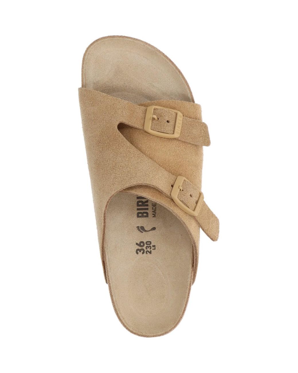 Birkenstock White Zürich Sandals