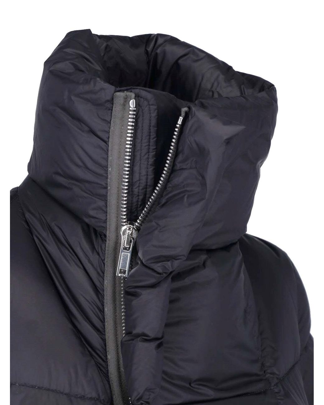 Rick Owens Blue Padded Jacket "Naska"