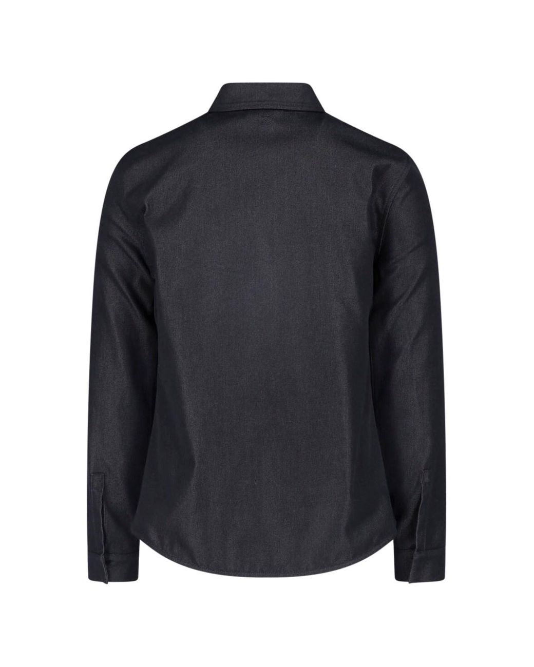 Gucci Blue Cotton And Silk Shirt for men