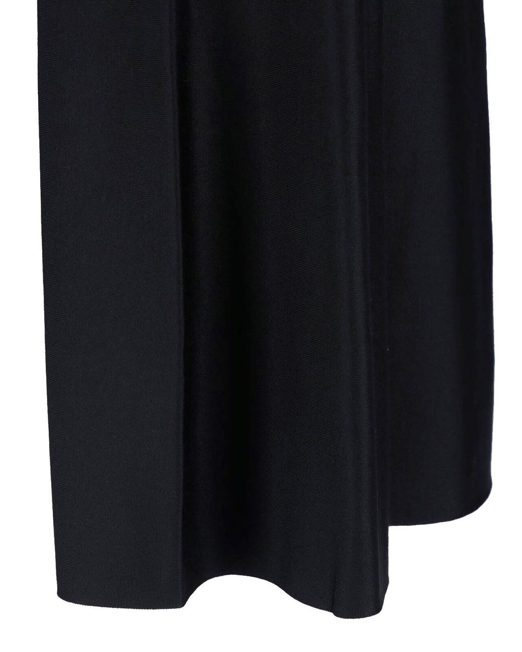 The Row Black Midi Skirt