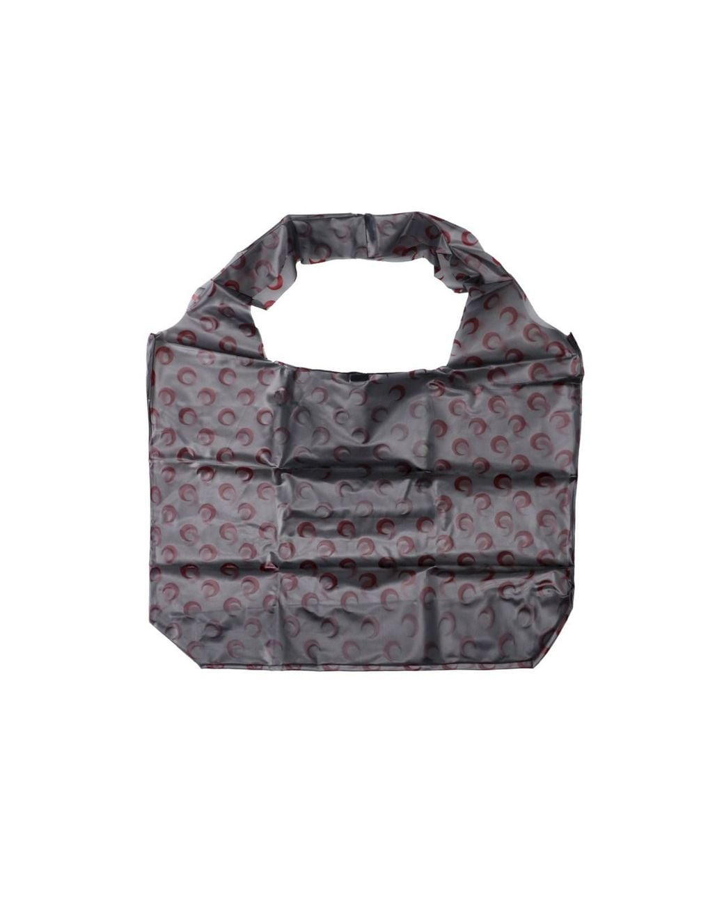 MARINE SERRE Blue Tote Bag “See-Through Moon”