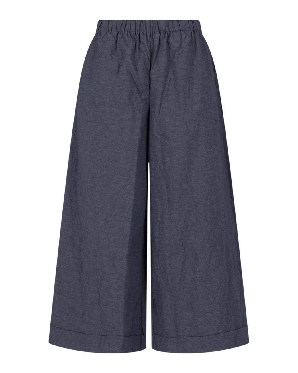 Daniela Gregis Blue Wide Pants