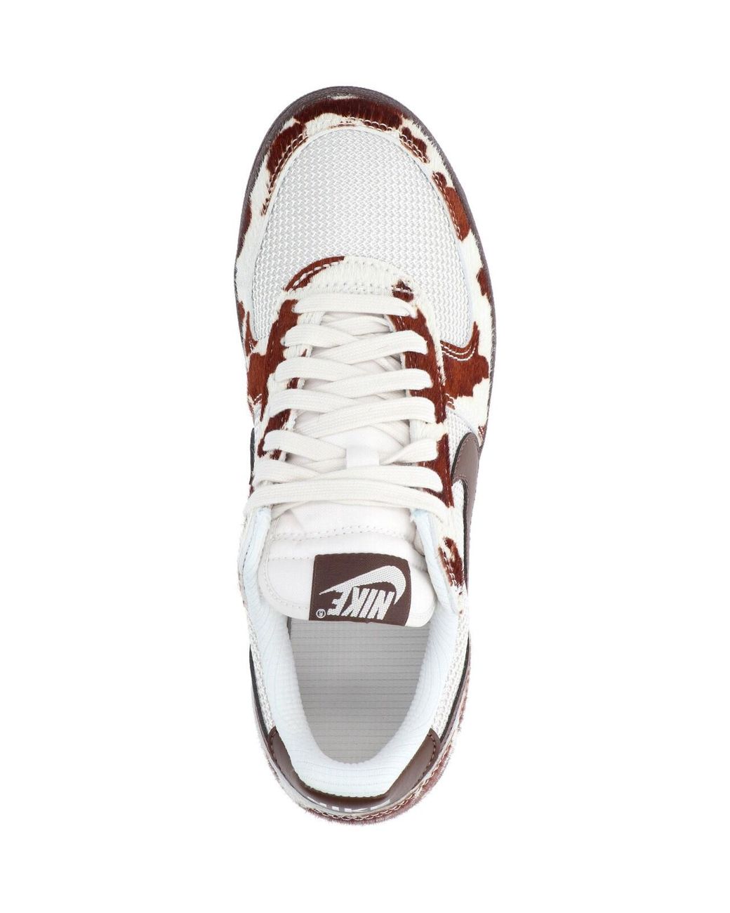 Nike White Sneakers Tessuto