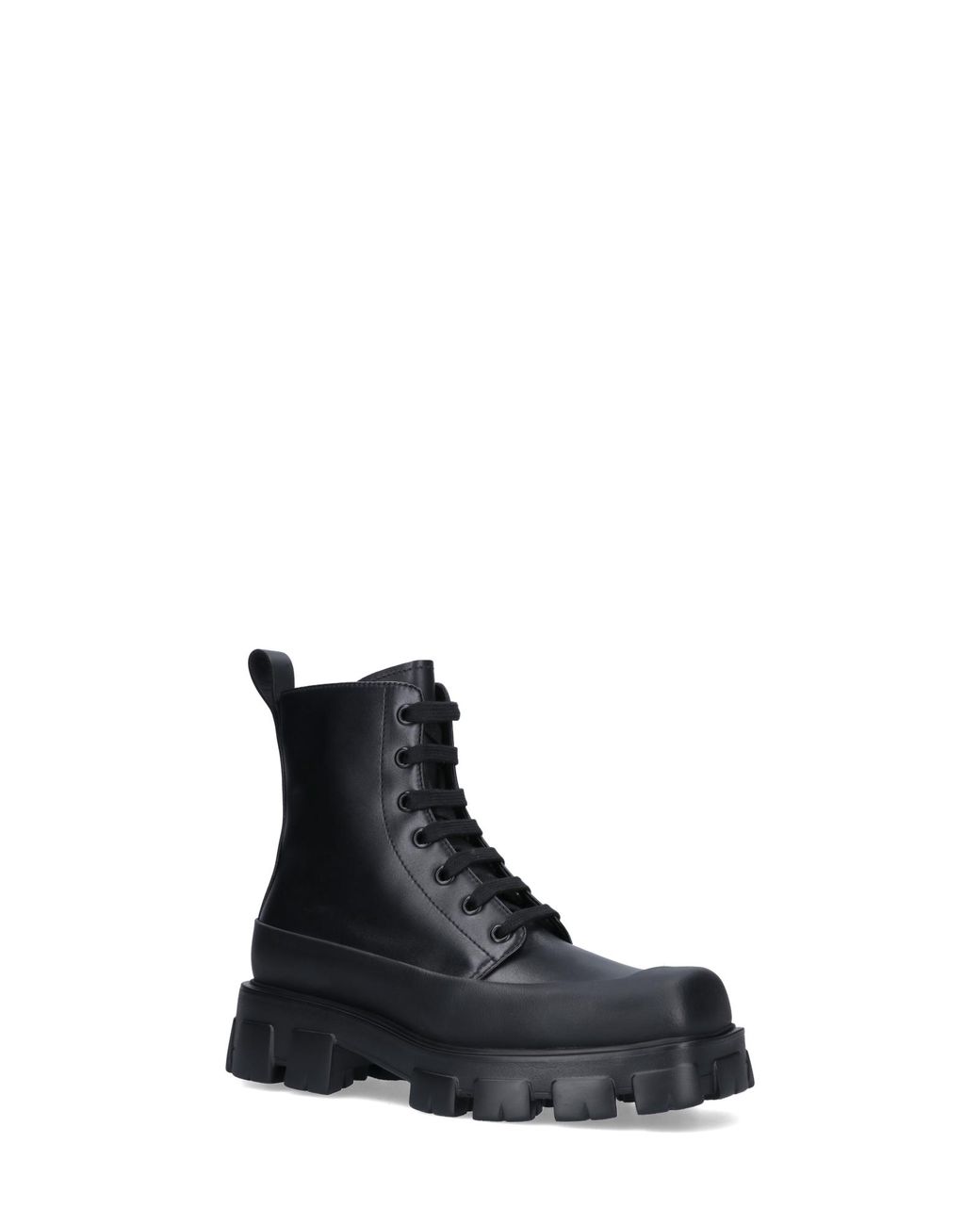 Prada Track Ankle Boots in Black for Men | Lyst