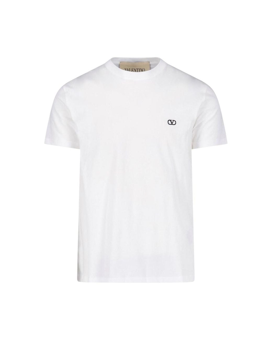 Valentino White T-Shirt "Vlogo Signature" for men
