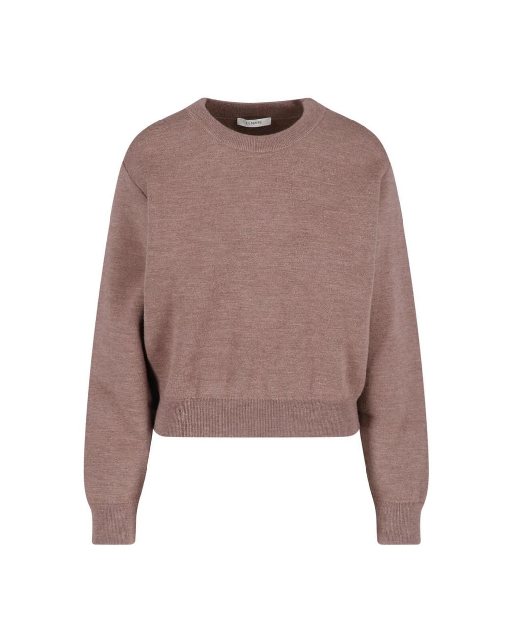 Lemaire Brown Wool Sweater