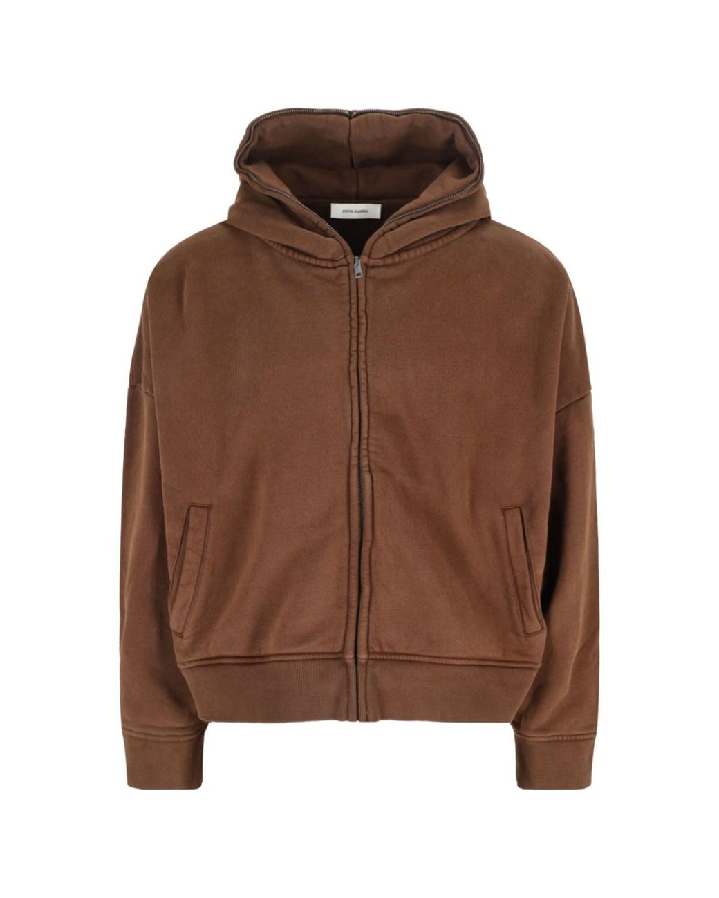 Entire studios Brown "Eternal Zip" Hoodie for men