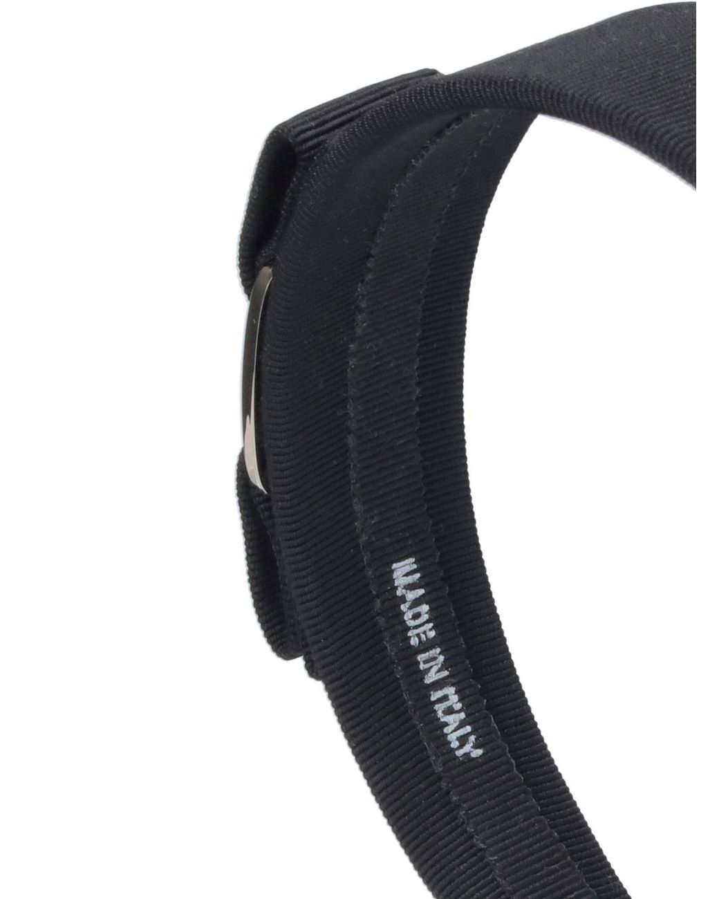 Ferragamo Blue Padded Bow Headband