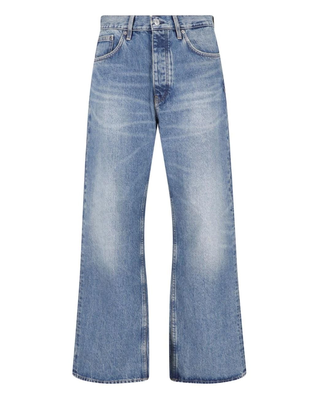 sunflower Blue Wide Leg Jeans "Wide Twist" for men