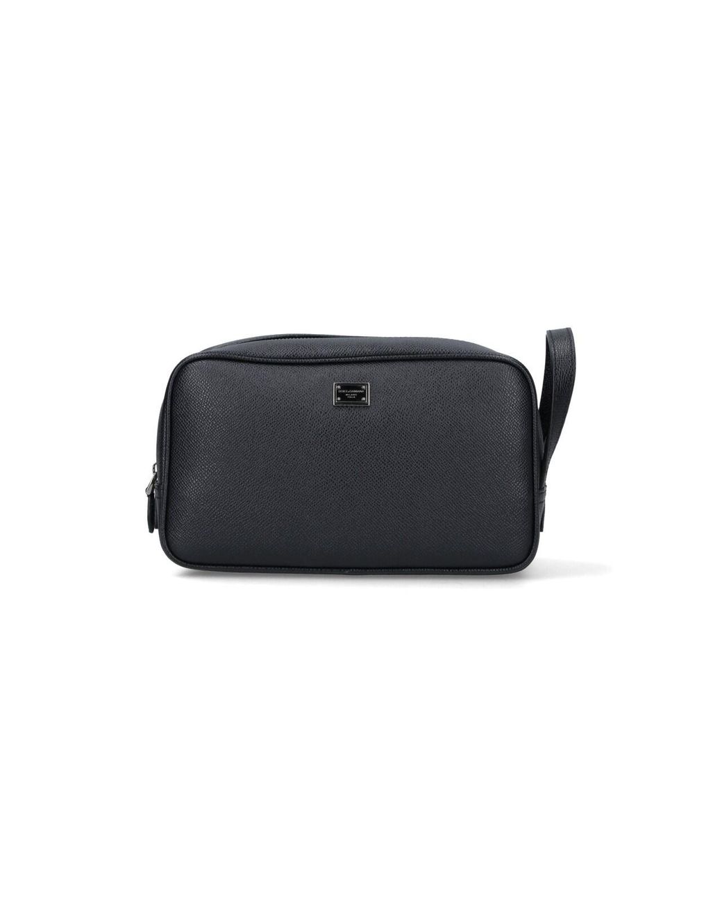 Dolce & Gabbana Black "Sicily" Beauty Case for men