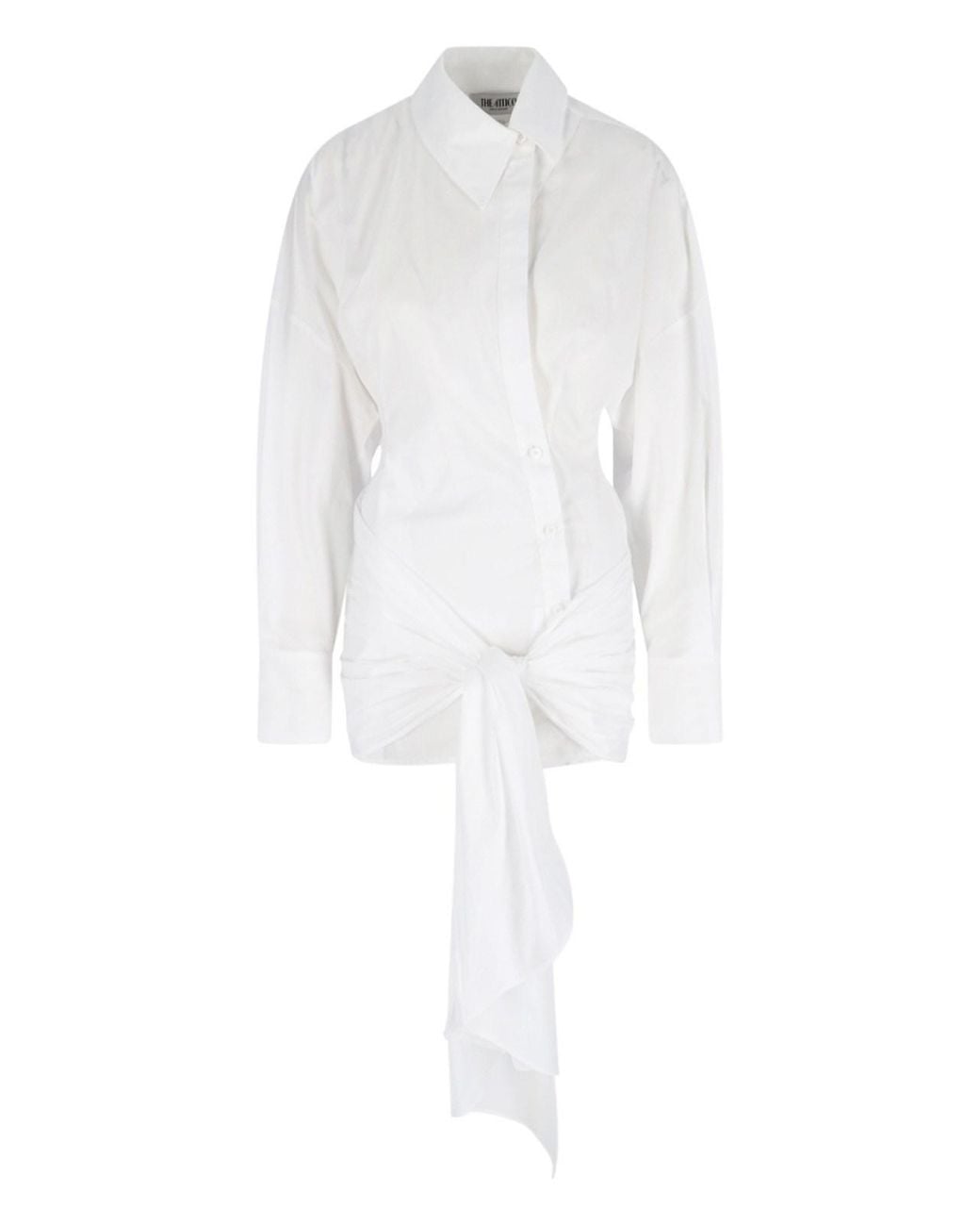 The Attico White Dresses Cotton