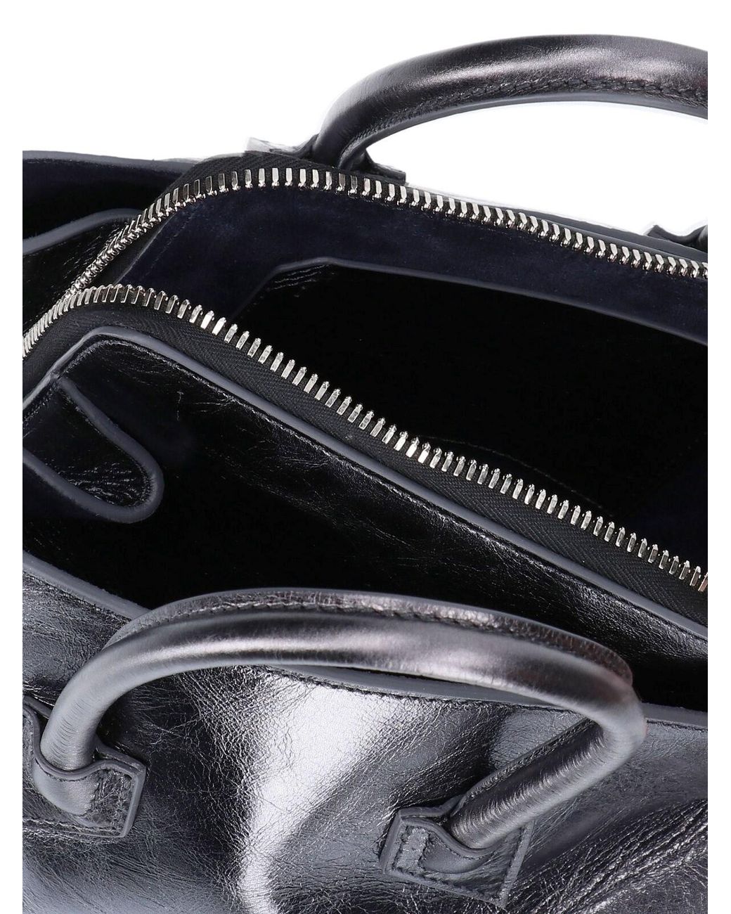 The Attico Black "La Passeggiata" Mini Bag