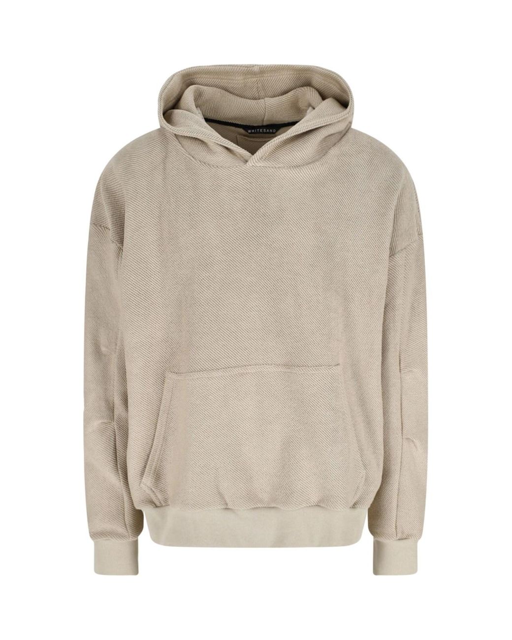 White Sand Natural Hoodie for men