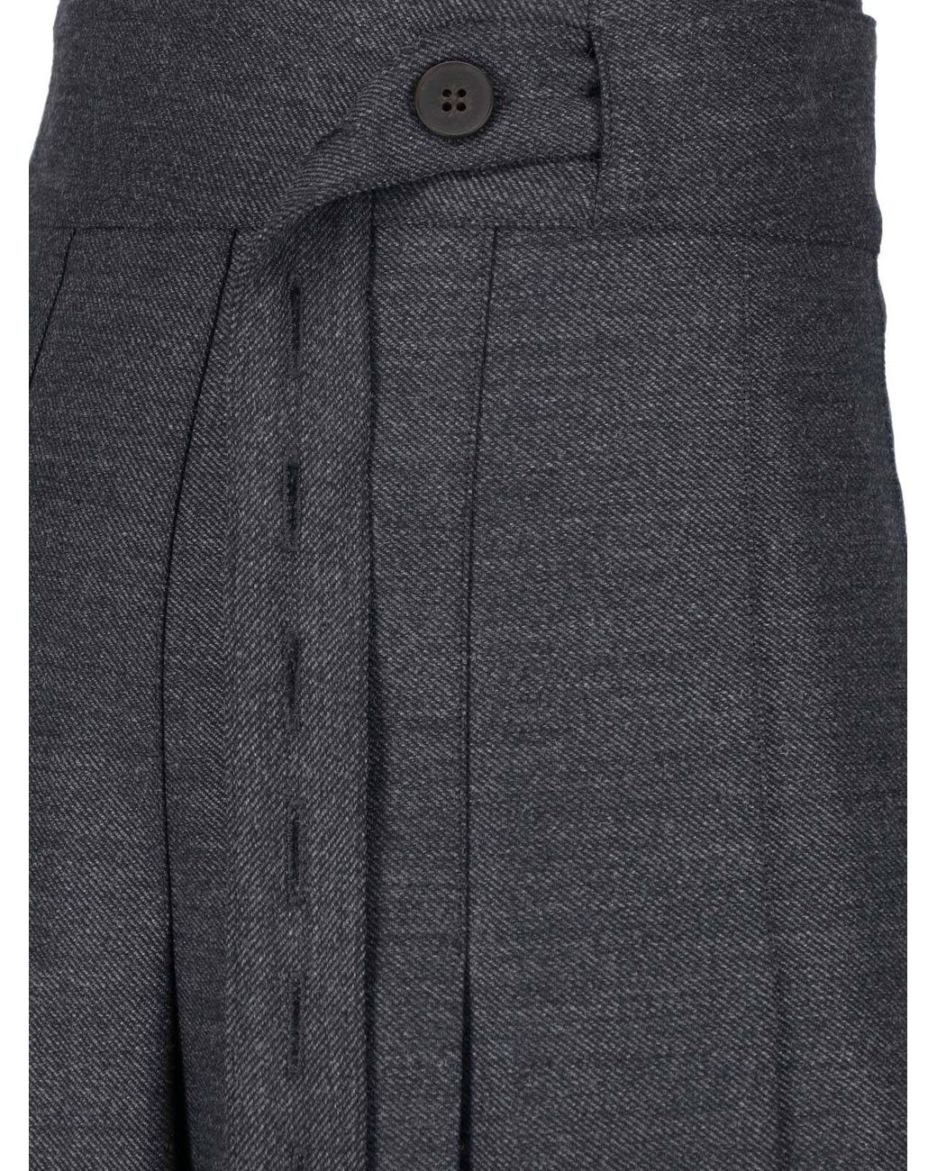 Rohe Gray Maxi Skirt