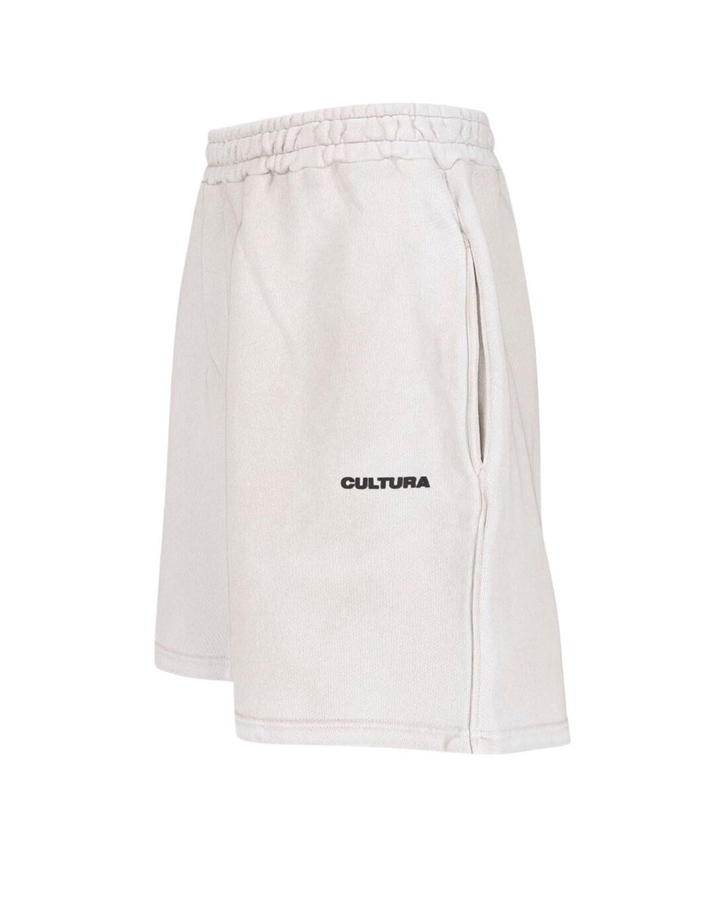 Cultura White Sport Shorts for men