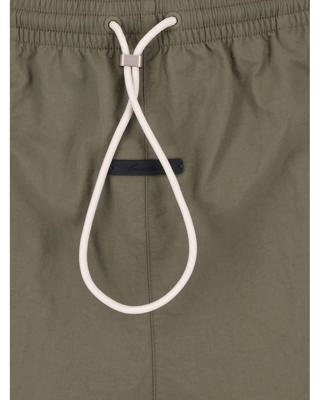 Fear Of God Green Beach Shorts for men