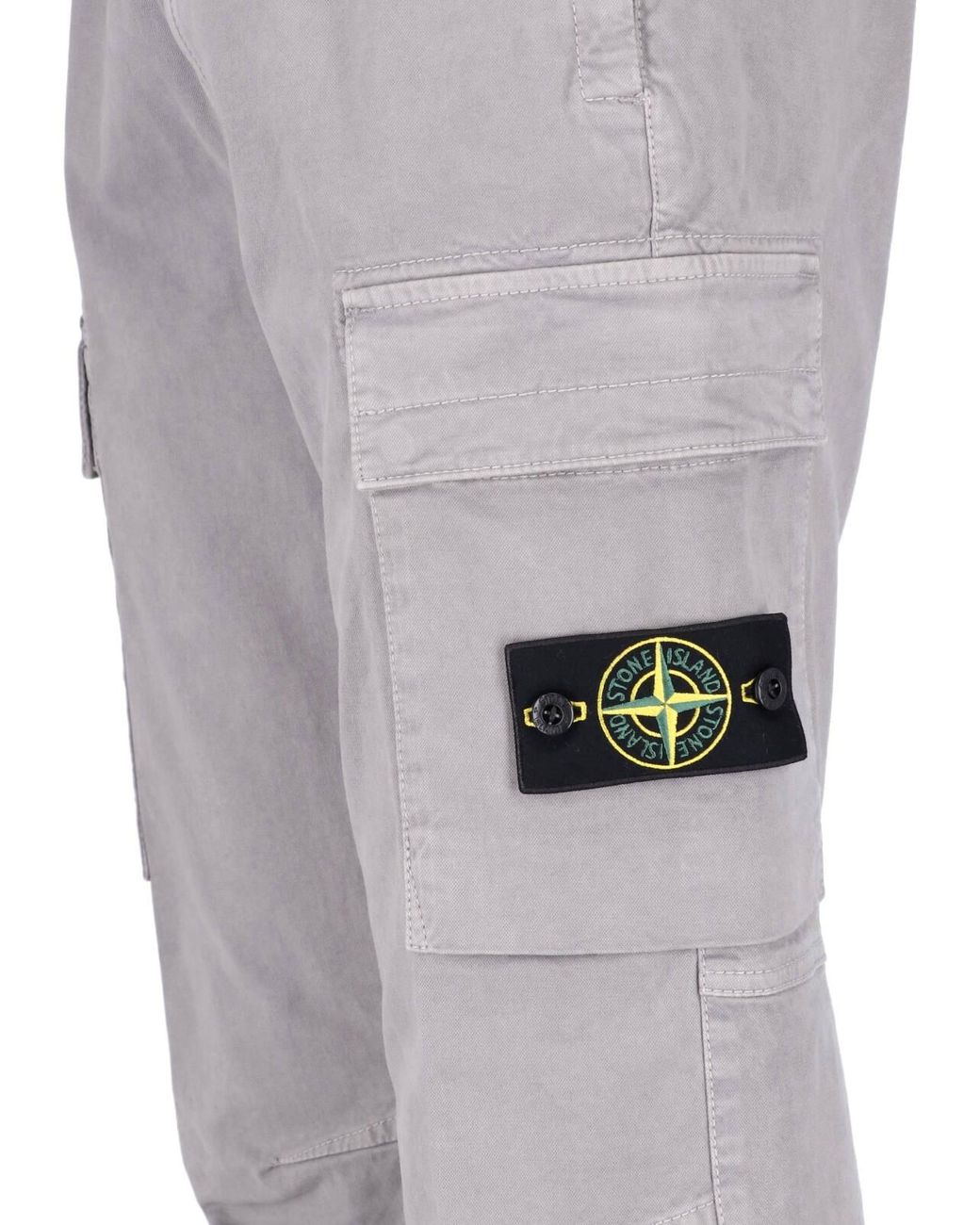 Stone Island Gray Sweatpants “3100033” for men