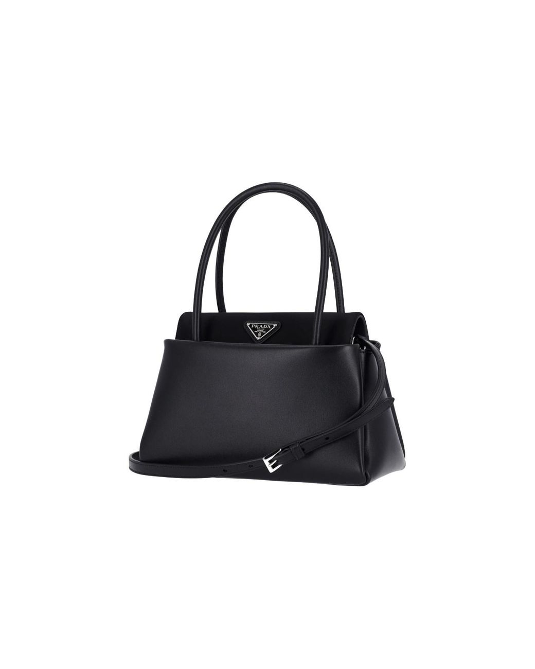 Borsa A Mano Piccola "Passage" di Prada in Black