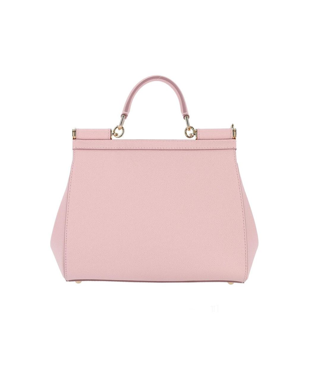 Dolce & Gabbana Pink 'Sicily' Large Handbag