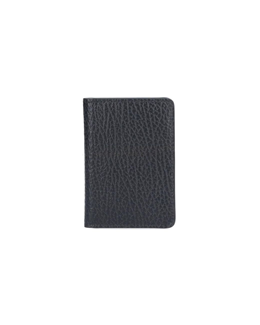 Maison Margiela Black Four Stitches Card Holder