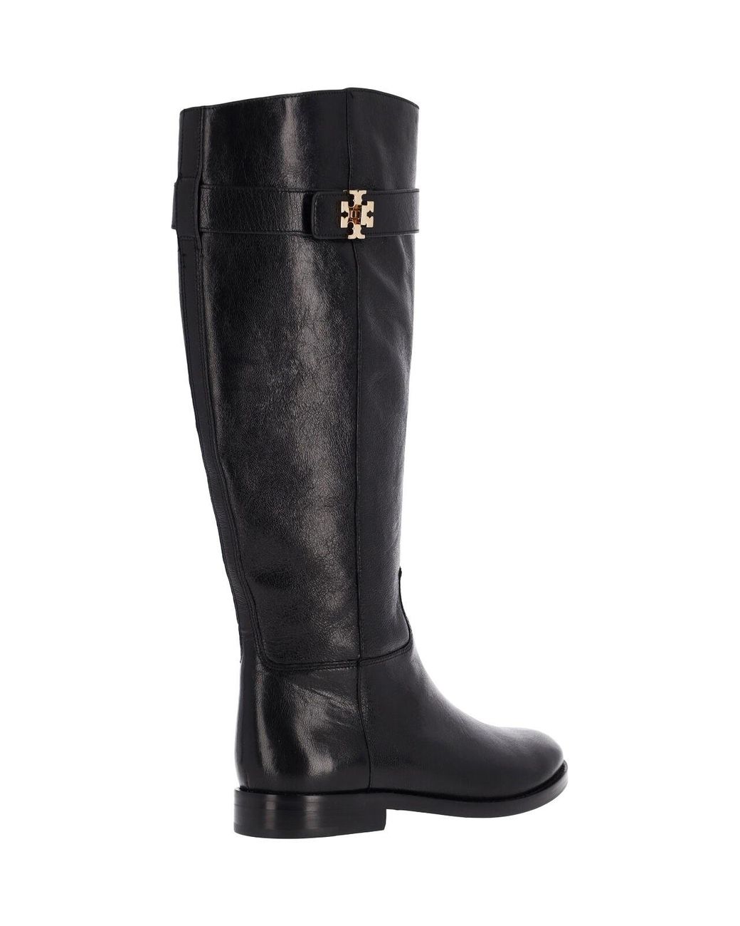 Tory Burch Black Boots "Lock Ridin"