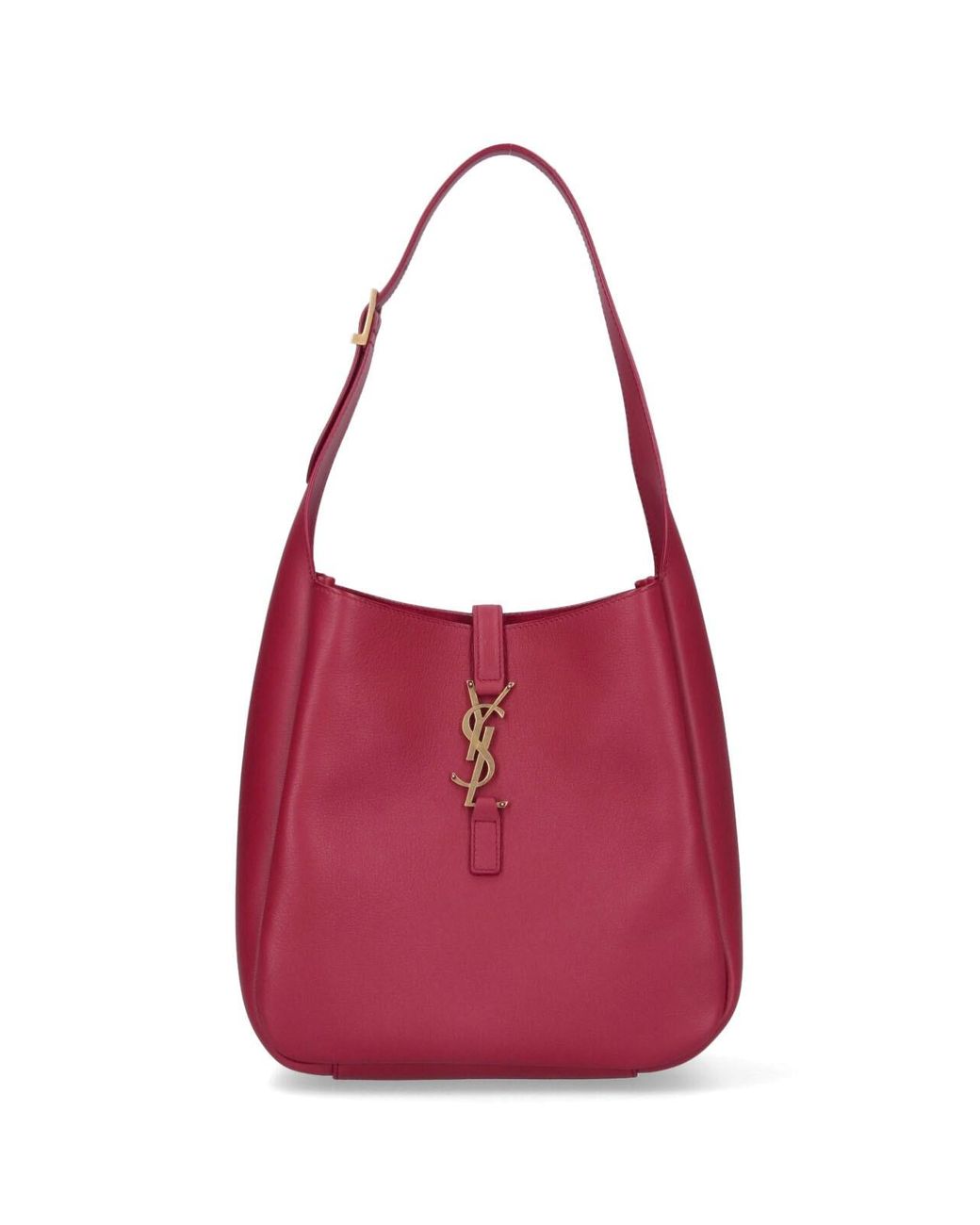 Saint Laurent Red Medium Shoulder Bag "Le 5 À 7"