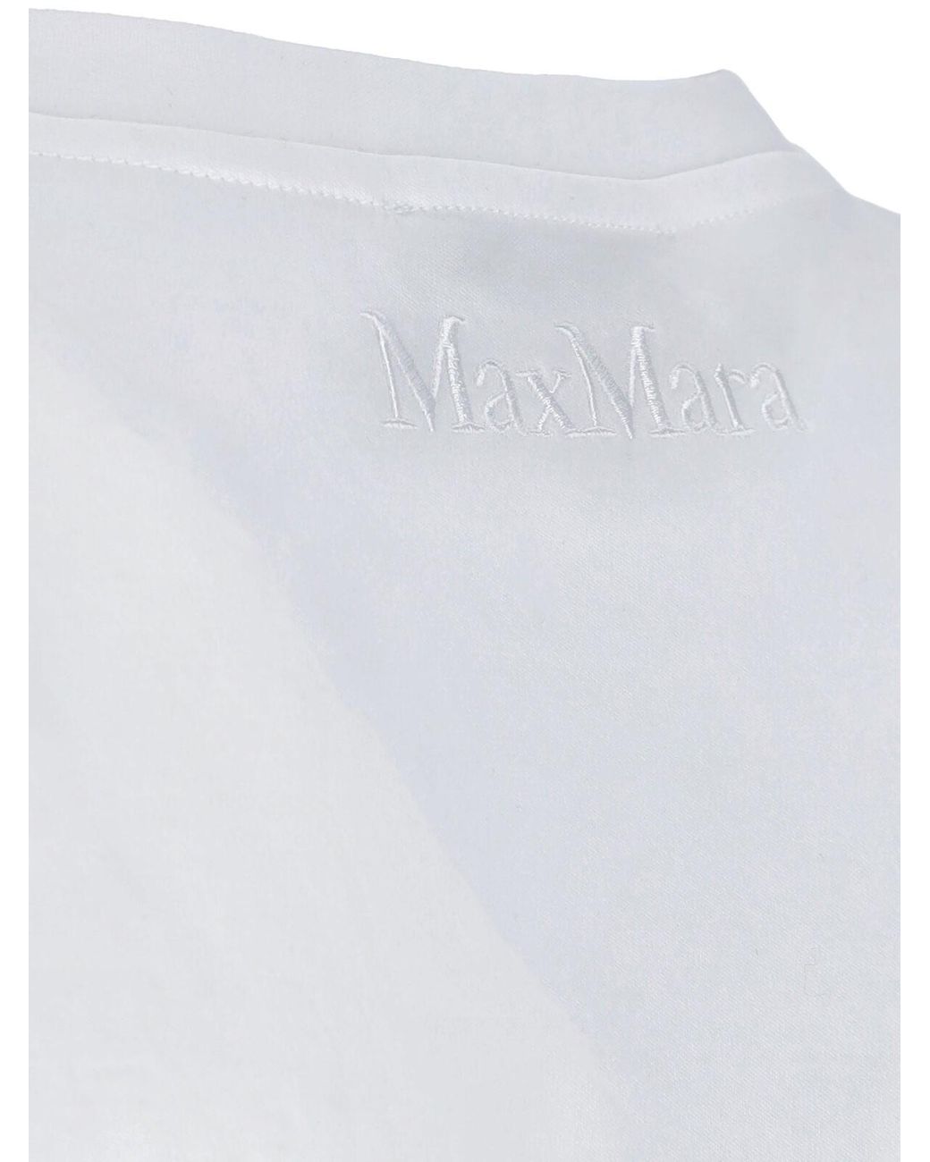 Max Mara White T-Shirt Logo