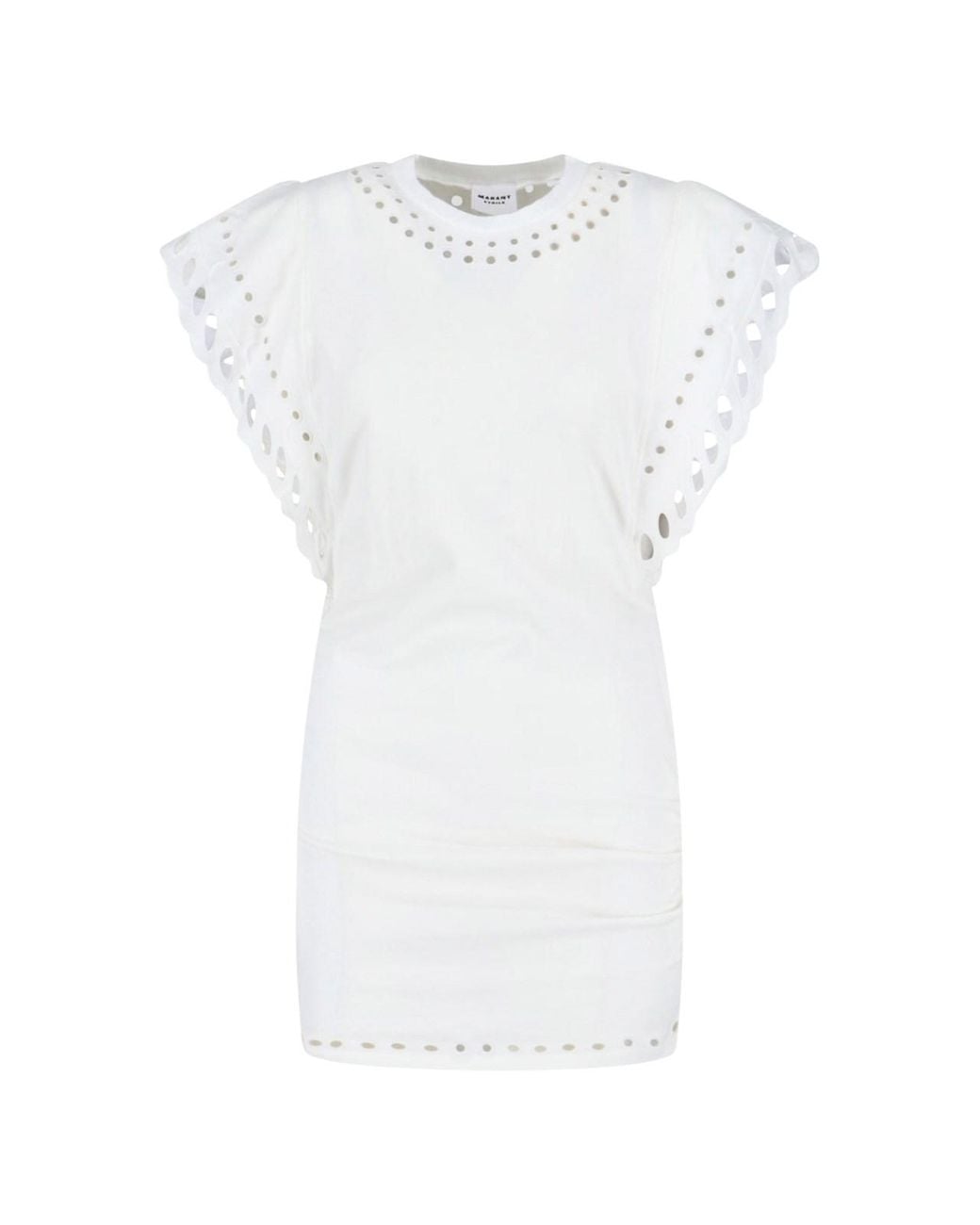 Isabel Marant White Isabel Marant Etoile Marant Étoile Orlane Cotton Dress