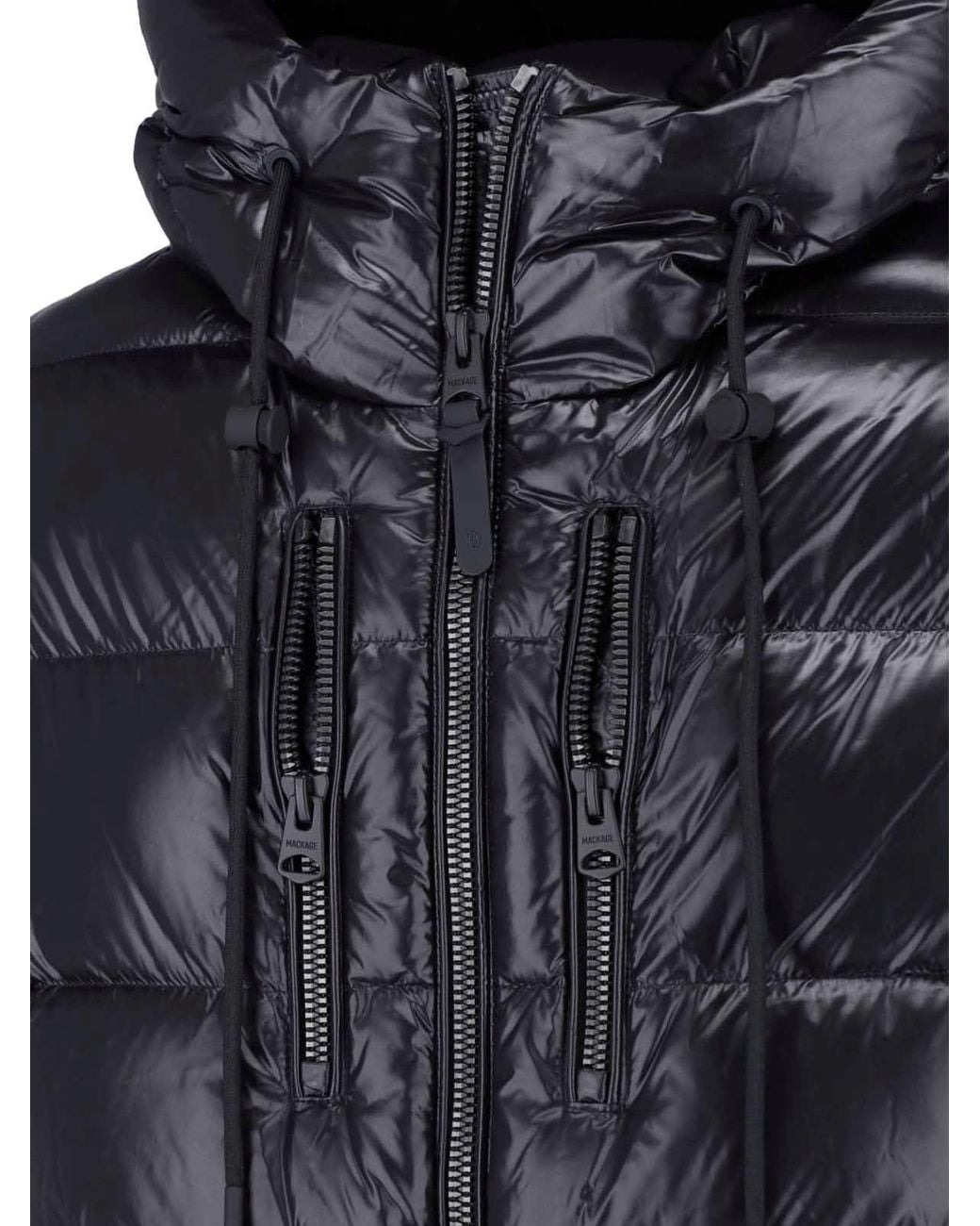 Mackage Black Quilted Down Jacket "Victor" for men