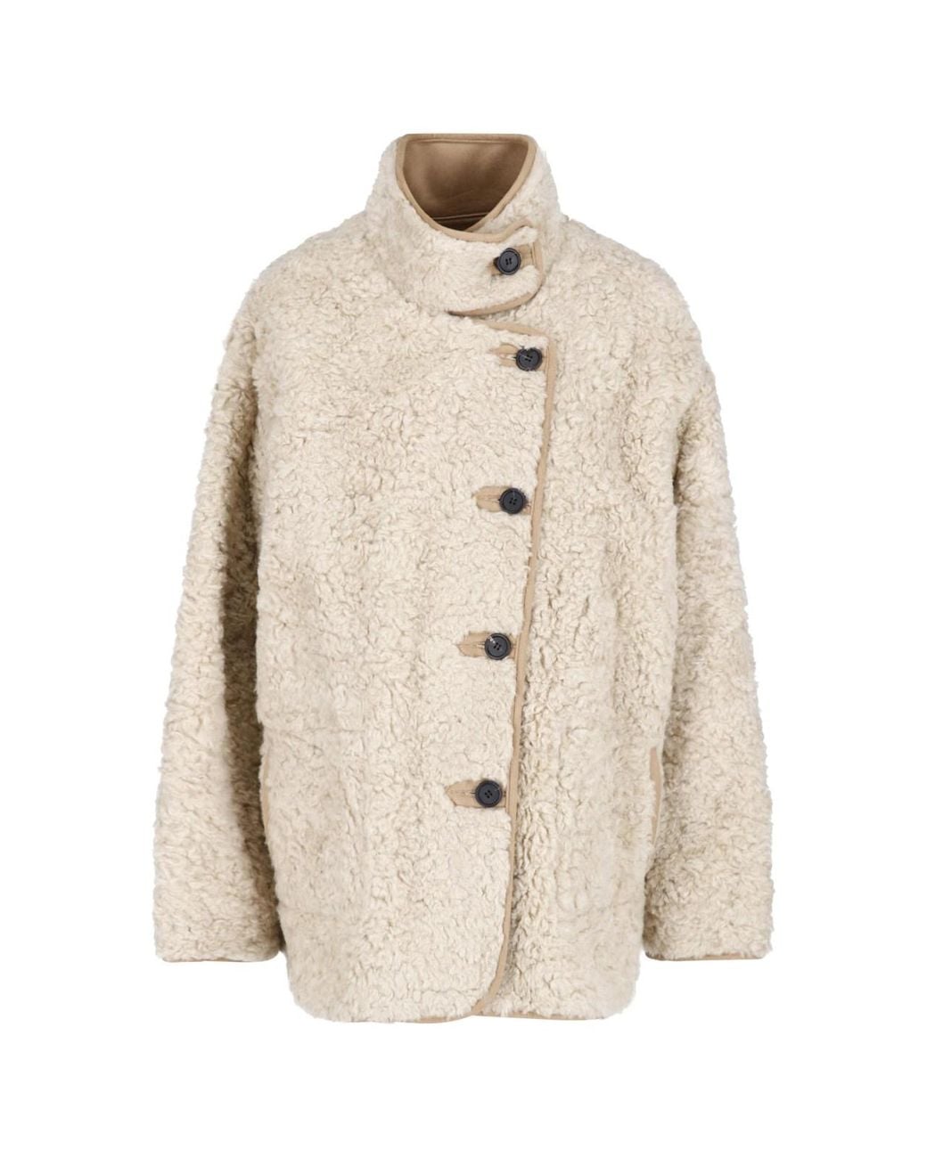 Low Classic Natural Reversible Faux Fur Jacket