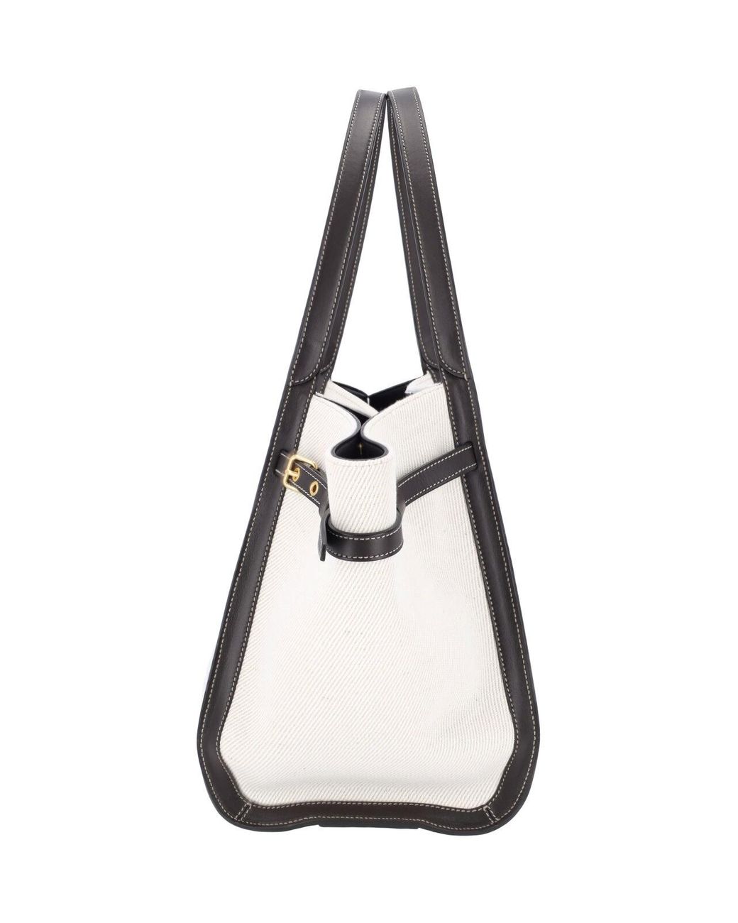 Borsa Tote Media "Tim" di Tod's in White