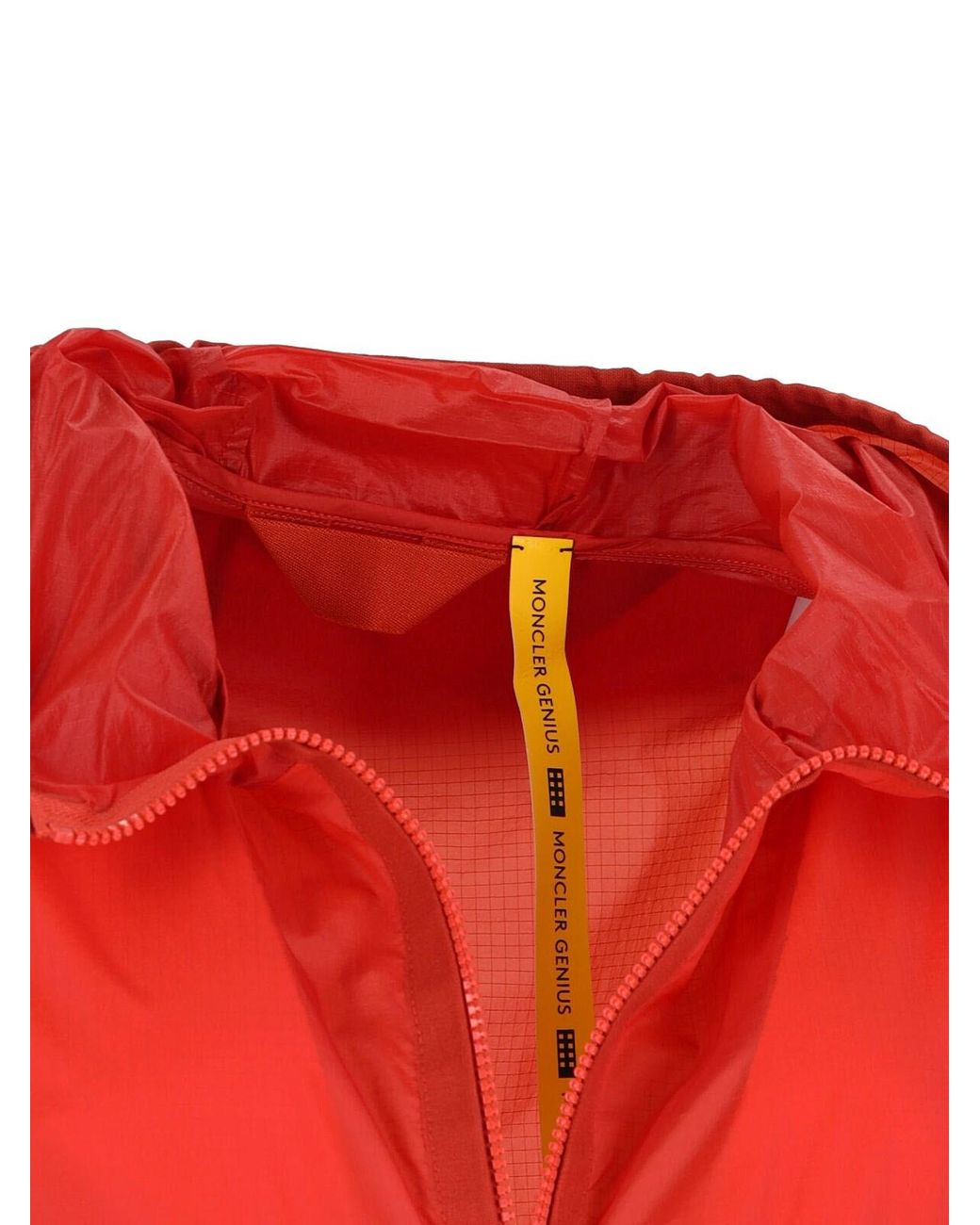 Moncler Genius Red X Gilga Farm By Donald Glover Logo Zip Jacket for men