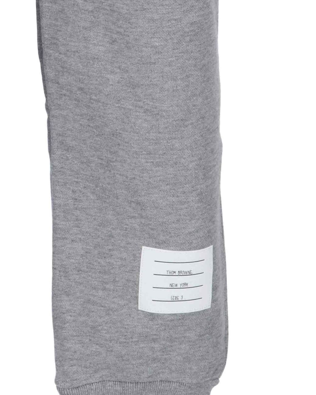 Thom Browne Gray '4-Bar' Track Pants for men