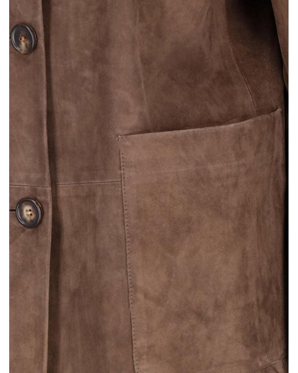 Max Mara Brown Suede Jacket