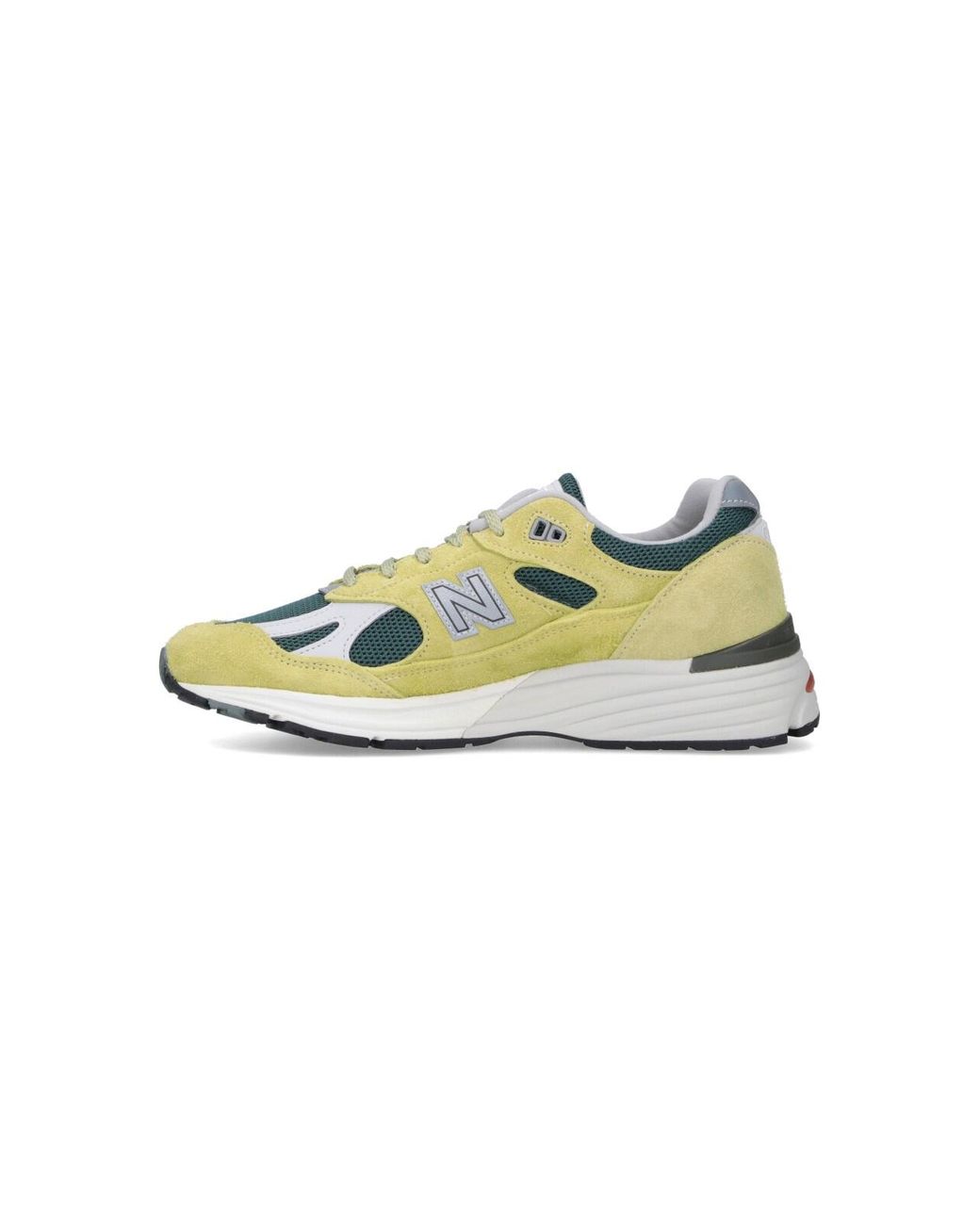 New Balance Green Sneakers Suede