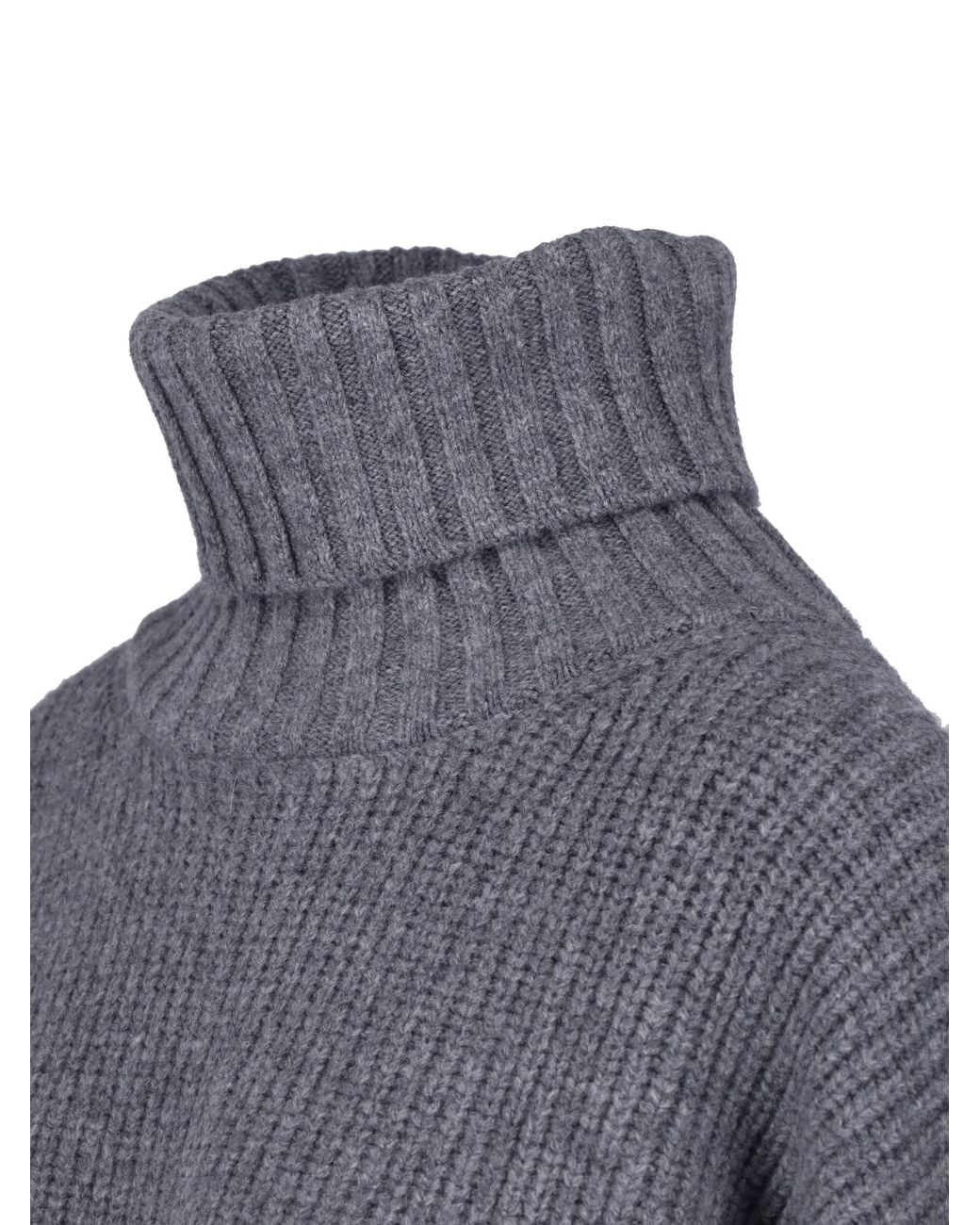 Frankie Shop Gray Knitted Dress "Alira"