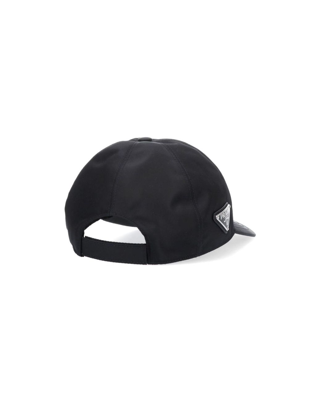 Cappello Baseball Logo di Prada in Blue da Uomo