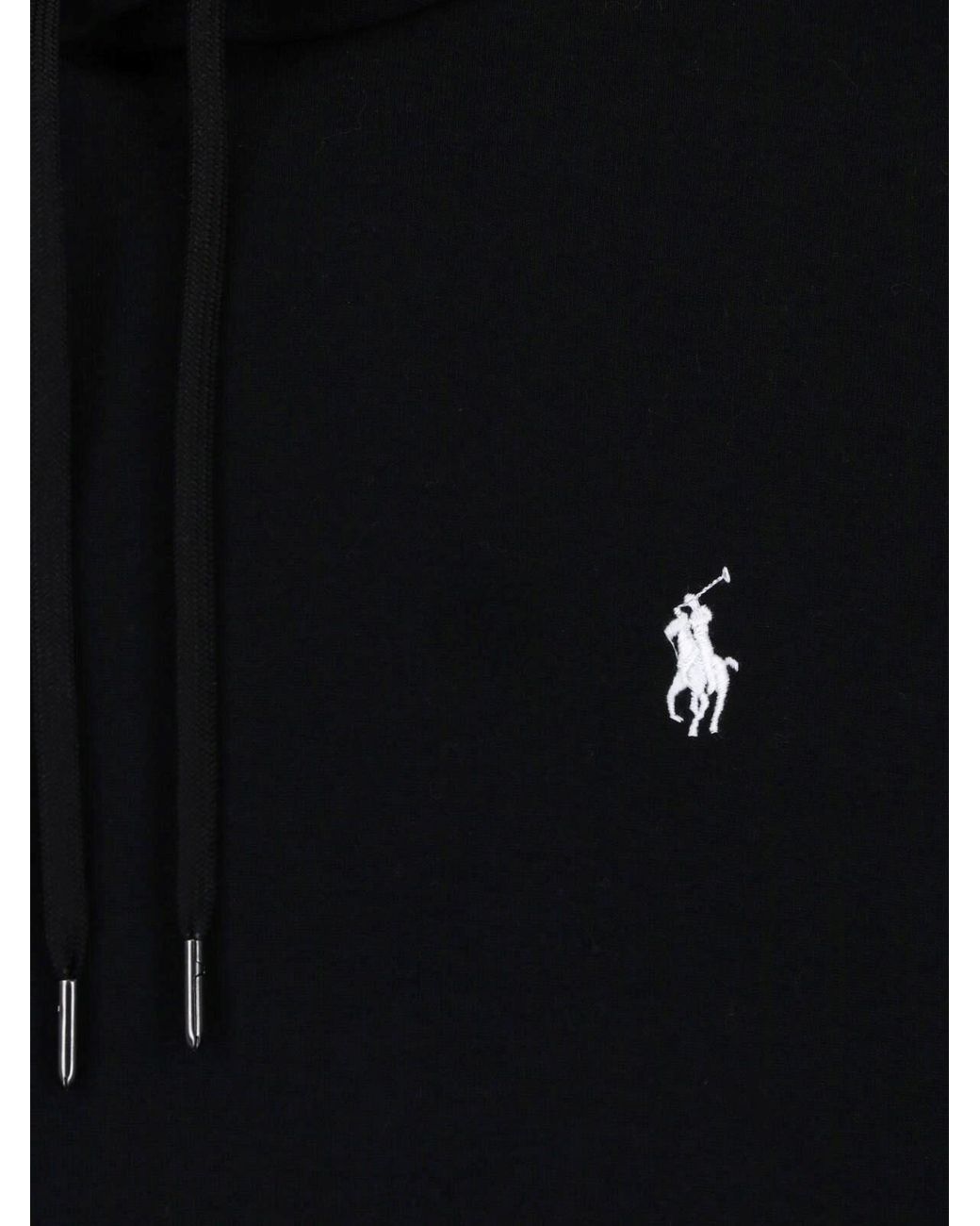 Polo Ralph Lauren Blue Hooded Sweatshirt Logo for men