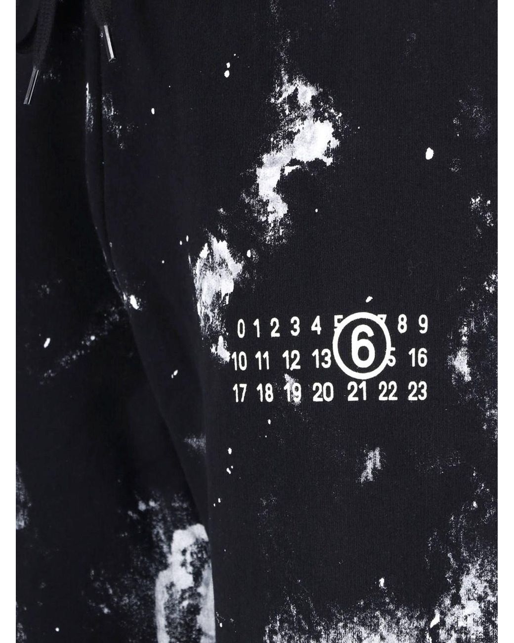 MM6 by Maison Margiela Black Sweatpants