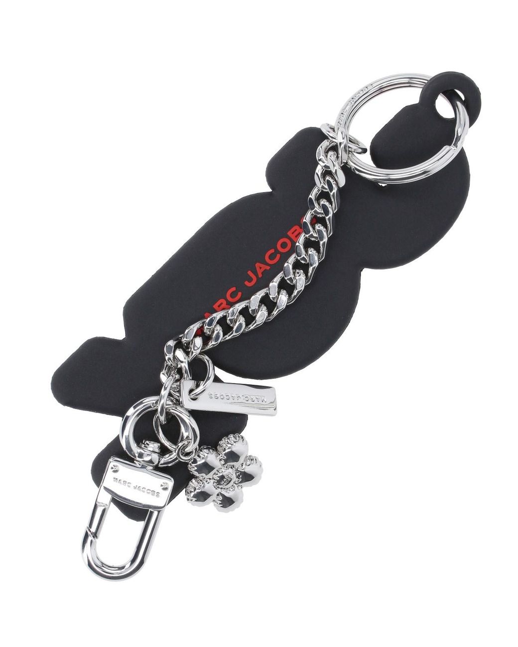 Marc Jacobs White "Joy" Keyring