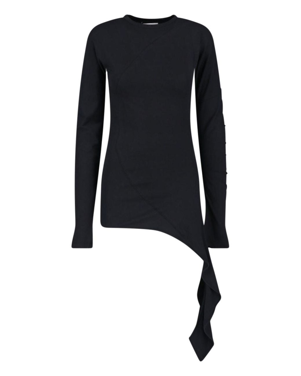 Low Classic Black T-Shirt “Lc Wrap”