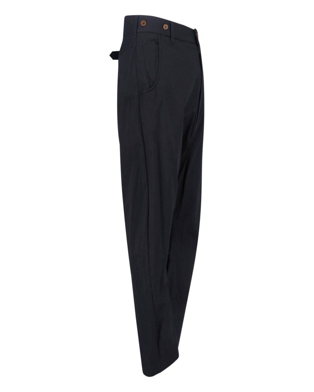 Vivienne Westwood Blue Buckle Pants for men