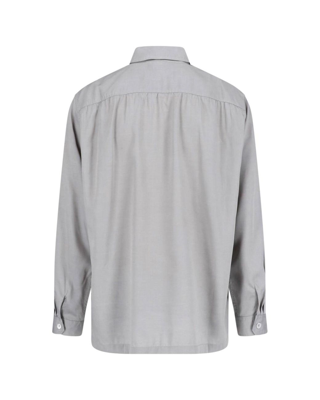 Our Legacy Gray Light Every Classic Collar Shirt for men