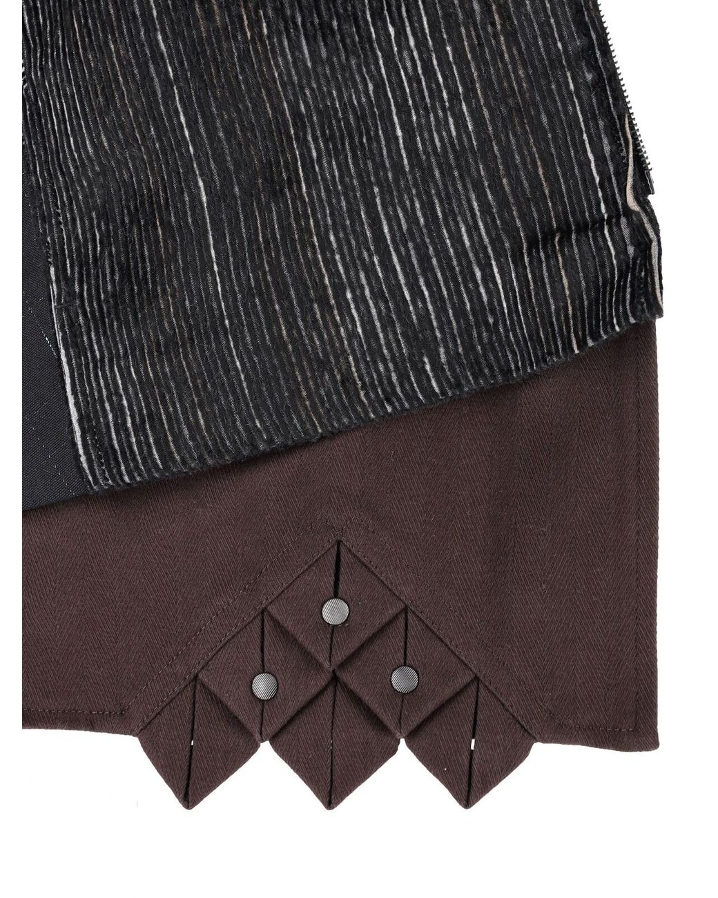 Kiko Kostadinov Black Textured Studded Cutout Jacket for men
