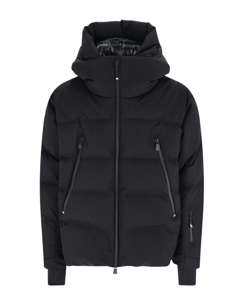 Moncler Black Ski Down Jacket "Fellberg" for men
