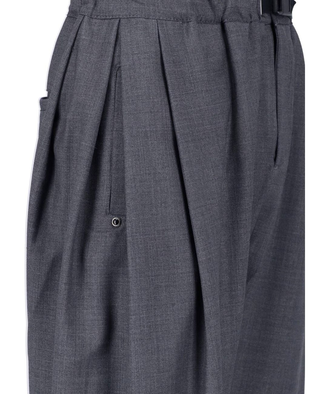 White Sand Blue Trousers “Balloon” for men