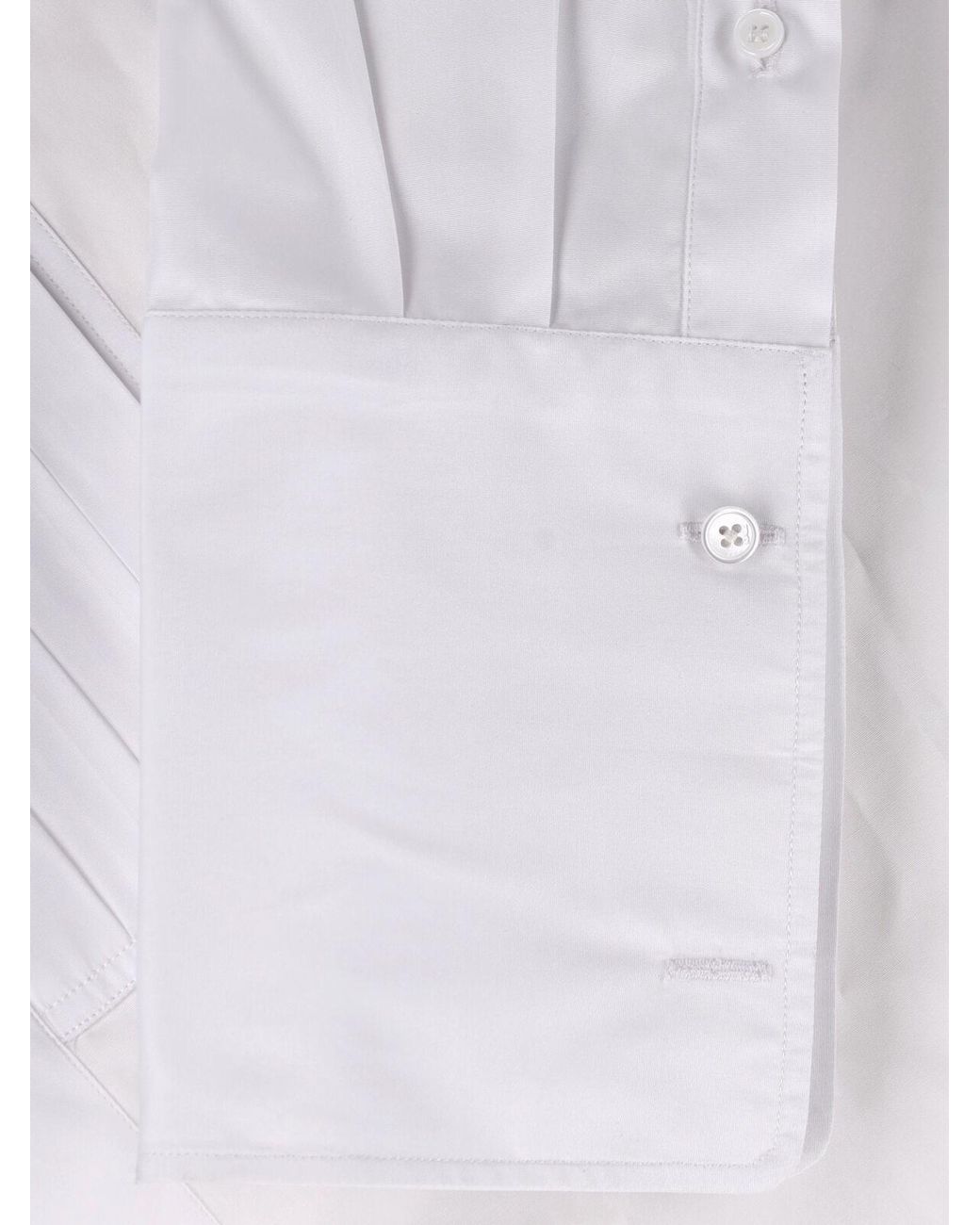 Fendi White Cotton Shirt for men