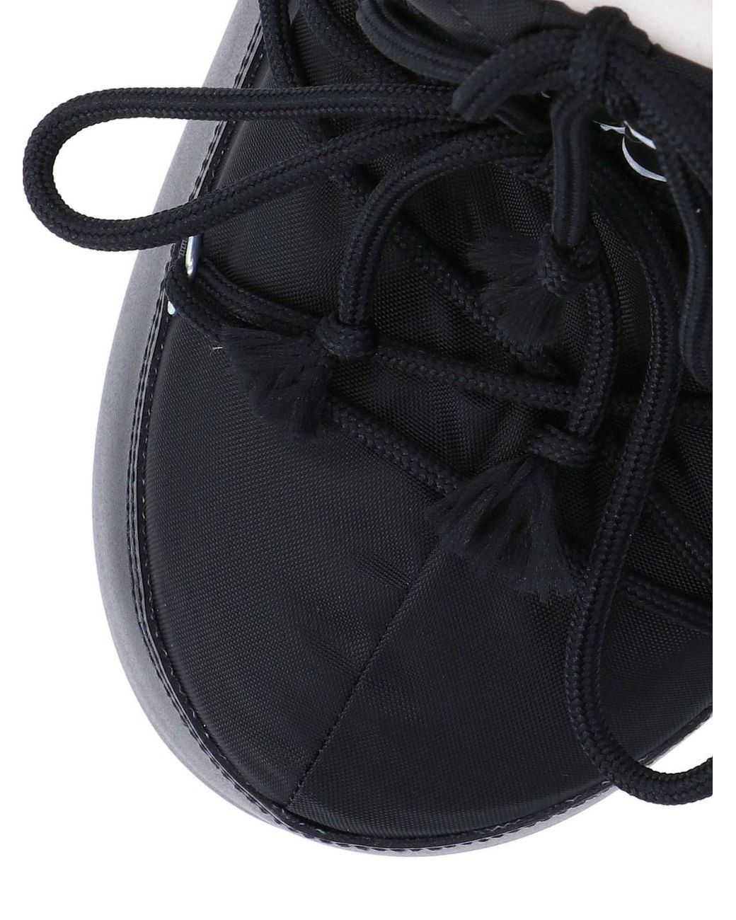 Moon Boot Black Icon Low Padded Ankle Boots