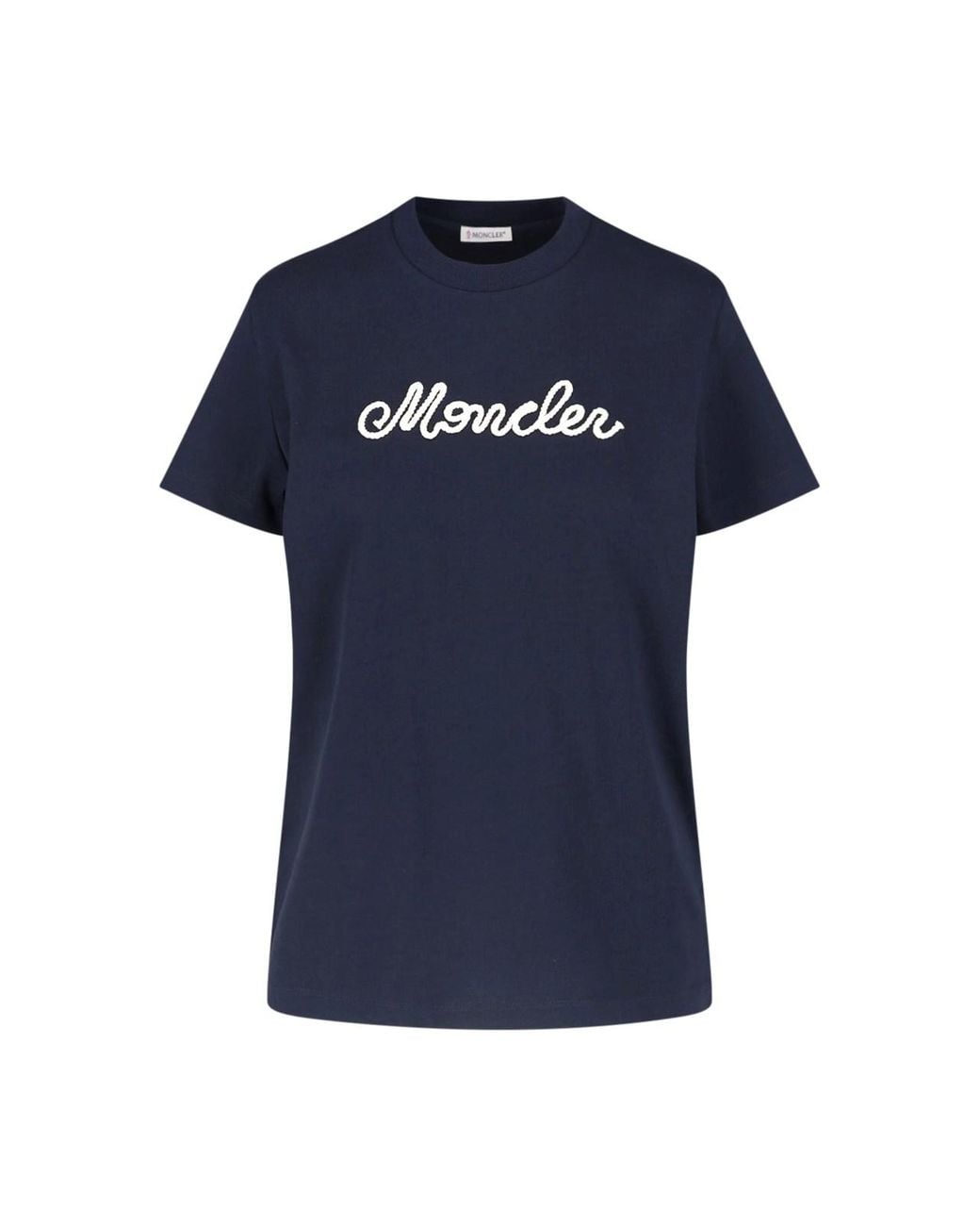 Moncler Blue T-Shirt Logo