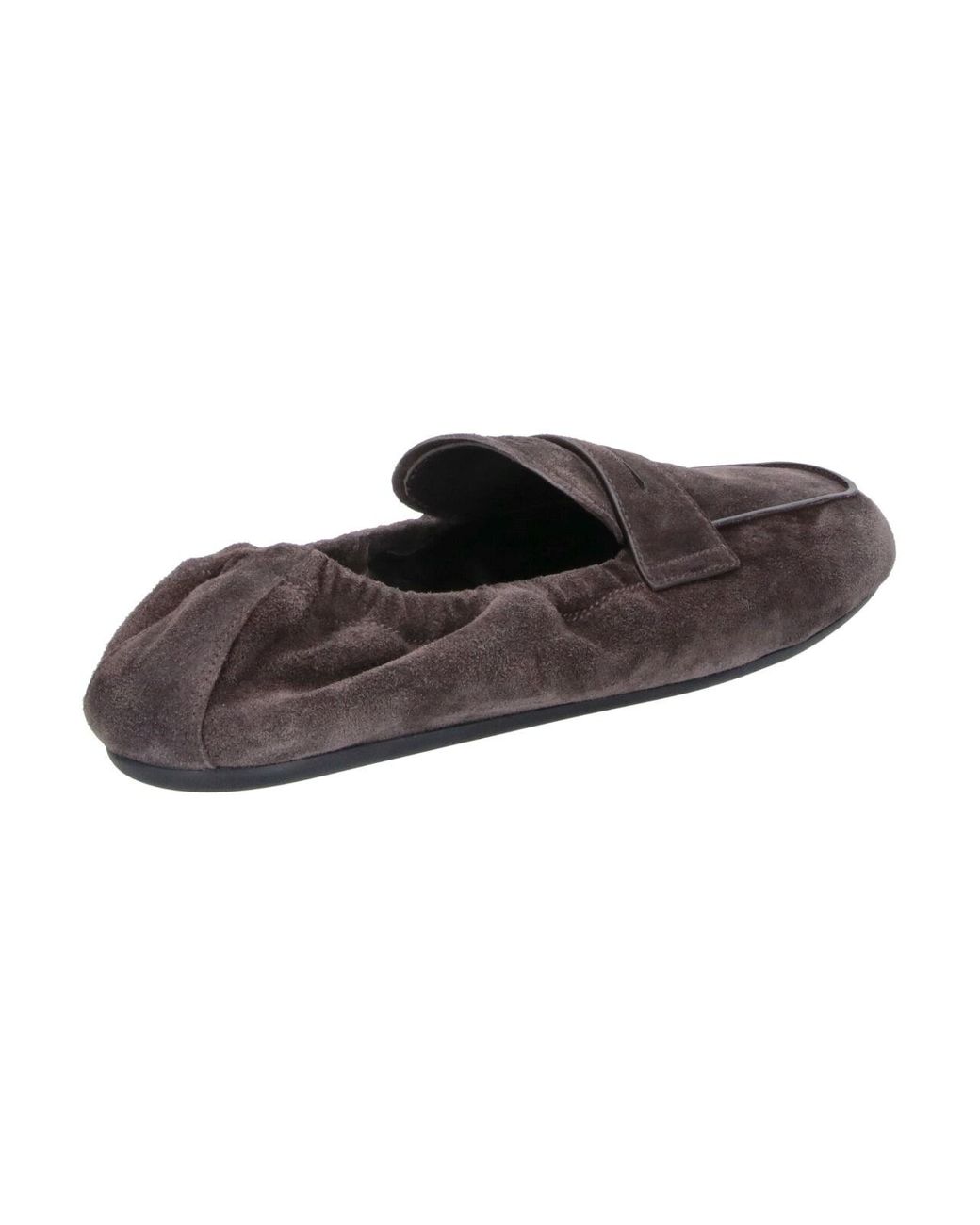 Prada Brown Loafers "Shuffle" for men